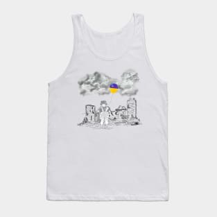 Support Ukraine Tank Top